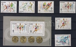 ** 1984 Olimpiák:Szarajevo és Los Angeles Mi 2913-2918 + Blokk Mi 94 - Andere & Zonder Classificatie