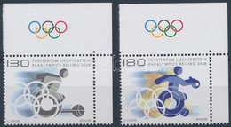 ** 2008 Paralimpia: Peking ívszéli Sor Mi 1487-1488 - Andere & Zonder Classificatie