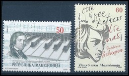 ** 2010 Schumann és Chopin Sor,
Schumann And Chopin Set
Mi 552-553 - Altri & Non Classificati