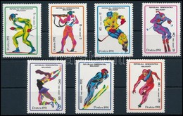 ** 1991 Téli Olimpia, Albertville Sor,
Winter Olympics, Albertville Set
Mi 1338-1344 - Other & Unclassified