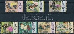 ** Pahang 1971 Lepkék Sor Mi 83-89 - Sonstige & Ohne Zuordnung