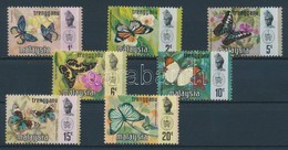 ** Trengganu
1971 Lepkék Sor Mi 97-103 - Sonstige & Ohne Zuordnung