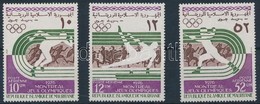 ** 1976 Nyári Olimpia Sor Mi 536-538 - Other & Unclassified