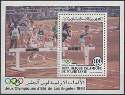 ** 1984 Nyári Olimpiai, Los Angeles (II.) Blokk Mi 58 - Autres & Non Classés