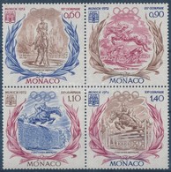 ** 1972 Müncheni Nyári Olimpia Sor Négyestömbben Mi 1045-1048 - Autres & Non Classés