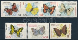 ** 1963 Lepkék Sor Mi 336-342 - Andere & Zonder Classificatie