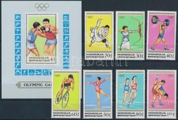 ** 1988 Nyári Olimpia Sor Mi 1964-1970 + Blokk Mi 129 - Altri & Non Classificati