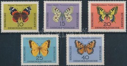 ** 1964 Lepkék Sor Mi 1004-1008 - Other & Unclassified