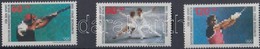 ** 1987 Téli Olimpia Sor Mi 801-803 + FDC-n - Autres & Non Classés