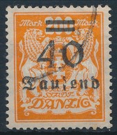 O 1923 Mi 158 (Mi EUR 170,-) - Other & Unclassified