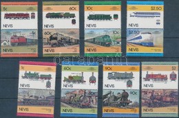 ** 1984-1985 Mozdonyok 2 Sor (8 Pár) Mi 202-209 + 260-267 - Sonstige & Ohne Zuordnung