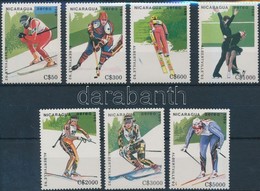 ** 1989 Téli Olimpiai Játékok, Albertville Sor Mi 2951-2957 - Andere & Zonder Classificatie