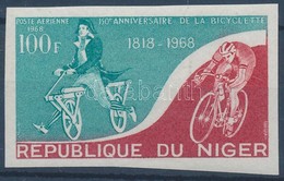 ** 1968 150 éves A Kerékpár Vágott Bélyeg Mi 187 - Altri & Non Classificati