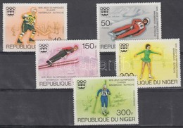 ** 1976 Innsbrucki Téli Olimpia Sor Mi 506-510 - Andere & Zonder Classificatie