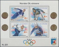 ** 1991 Téli Olimpia Blokk Mi 16 - Sonstige & Ohne Zuordnung