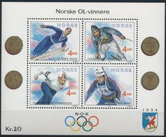 ** 1991 Téli Olimpia Blokk Mi 16 - Andere & Zonder Classificatie