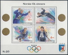 ** 1992 Téli Olimpia Blokk Mi 17 - Sonstige & Ohne Zuordnung