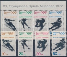 ** 1971 Olimpiai Játékok, Sapporo és München (III) Sor Mi 680-683 + Blokk 6 - Sonstige & Ohne Zuordnung