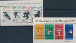 ** 1971-1972 Olimpia 2 Blokk Mi 6 + 8 - Sonstige & Ohne Zuordnung