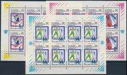 ** 1992 Téli Olimpia Mi 220-222 - Andere & Zonder Classificatie