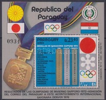 ** 1972 Téli Olimpia, Sapporo Blokk Mi 192 - Altri & Non Classificati