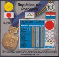 ** 1972 Téli Olimpia, Sapporo Blokk Mi 192 - Altri & Non Classificati