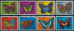 ** 1976 Lepke Sor,
Butterfly
Mi 2794-2801 - Andere & Zonder Classificatie