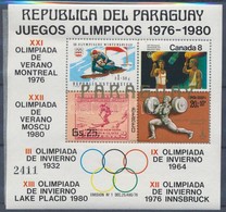 ** 1978 Olimpiai Játékok 1976-1980 Blokk Mi 316 - Sonstige & Ohne Zuordnung