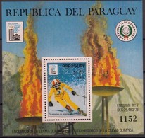 ** 1979 Téli Olimpia, Lake Placid (I) Blokk Mi 333 - Andere & Zonder Classificatie