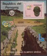 ** 1980 Újkori Olimpiák Blokk Mi 359 - Autres & Non Classés