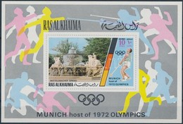 ** 1972 Nyári Olimpia, München Blokk Mi 129 - Andere & Zonder Classificatie