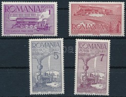 ** 1939 70 éves A Román Vasút 4 érték Mi 609-613 - Other & Unclassified