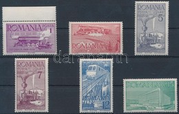 ** 1939 Vasút Sor Mi 609-614 - Altri & Non Classificati