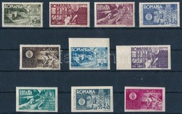 ** 1945 Mérnök Kongresszus I-II Sor Mi 903-907 + 908-912 - Other & Unclassified