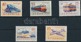 ** 1963 Közlekedési Eszközök Sor Mi 2161-2165 - Other & Unclassified