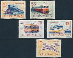 ** 1963 Közlekedési Eszközök Sor Mi 2161-2165 - Andere & Zonder Classificatie