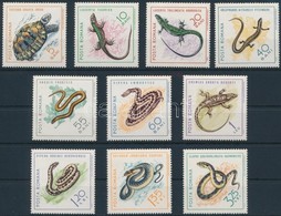 ** 1965 Állatok Sor,
Animals Set
Mi 2377-2386 - Other & Unclassified