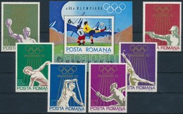 ** 1972 Nyári Olimpia, München Sor Mi 3035-3040 + Blokk 97 - Andere & Zonder Classificatie