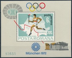 ** 1972 Olimpia Blokk Mi 93 - Andere & Zonder Classificatie