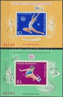 ** 1984 Nyári Olimpia Blokksor Mi 207-208 - Andere & Zonder Classificatie