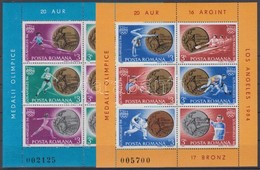 ** 1984 Nyári Olimpia, Los Angeles Blokk Mi 209-210 - Andere & Zonder Classificatie