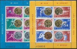 ** 1984 Nyári Olimpia, Los Angeles Blokksor Mi 209-210 - Andere & Zonder Classificatie