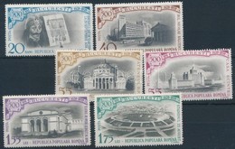 ** Románia 1959 500 éves Bukarest Mi 1795-1800 - Andere & Zonder Classificatie