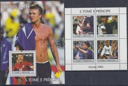 ** 2004 Nyári Olimpia, Athén Kisív Mi 2639-2642 + Blokk Mi 516 - Autres & Non Classés