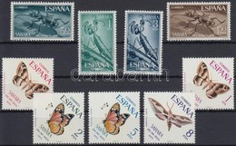 ** 1965-1970 Rovar Sor + Lepke Sor Mi 273-276, 314-318 - Altri & Non Classificati