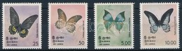 ** 1960 Lepkék Sor,
Butterflies Set
Mi 483-486 - Altri & Non Classificati