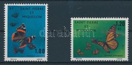 ** 1975 Lepkék Sor Mi 505-506 - Other & Unclassified