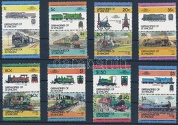 ** 1984 Gőzmozdonyok (II). Db Sor Párban Mi 324-339 - Autres & Non Classés