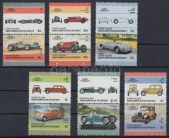 ** 1985 Autók (II) Sor Mi 176-187 - Other & Unclassified