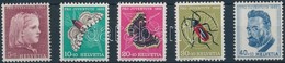 ** 1953 Pro Juventute Sor Mi 588-592 - Andere & Zonder Classificatie